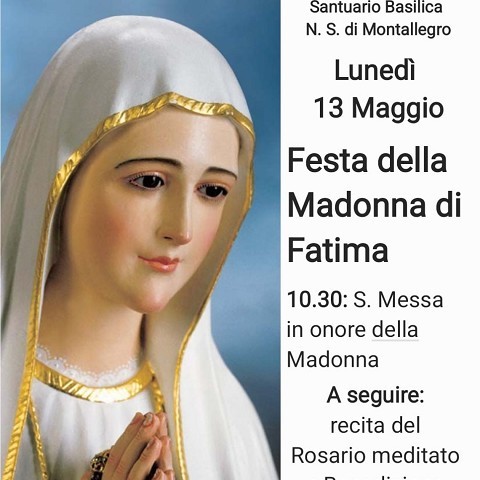 Festa della Madonna di Fatima al Santuario