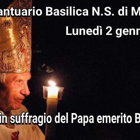 S. Messa in suffragio del Papa Emerito Benedet...