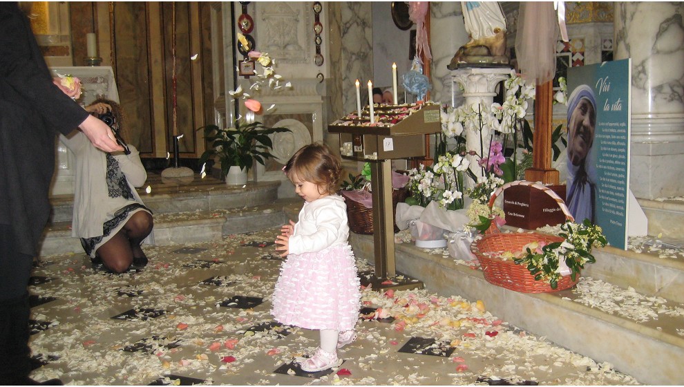 Inaugurazione “Arco della Vita” Madonna dei bambini 22 maggio 2021