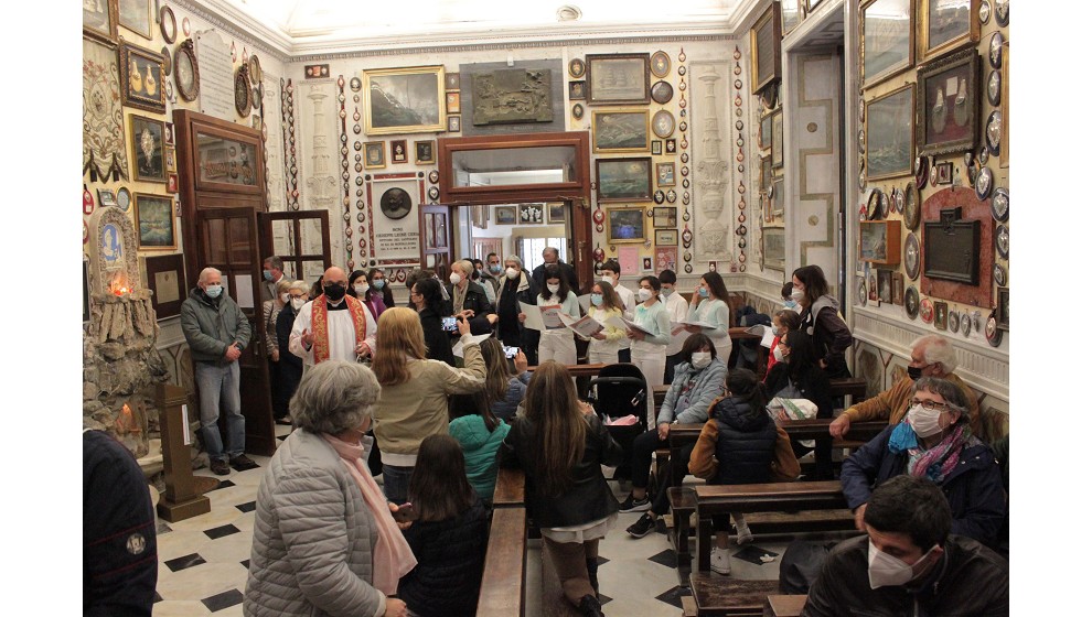Inaugurazione “Arco della Vita” Madonna dei bambini 22 maggio 2021