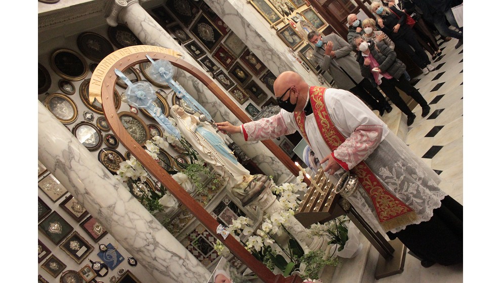 Inaugurazione “Arco della Vita” Madonna dei bambini 22 maggio 2021