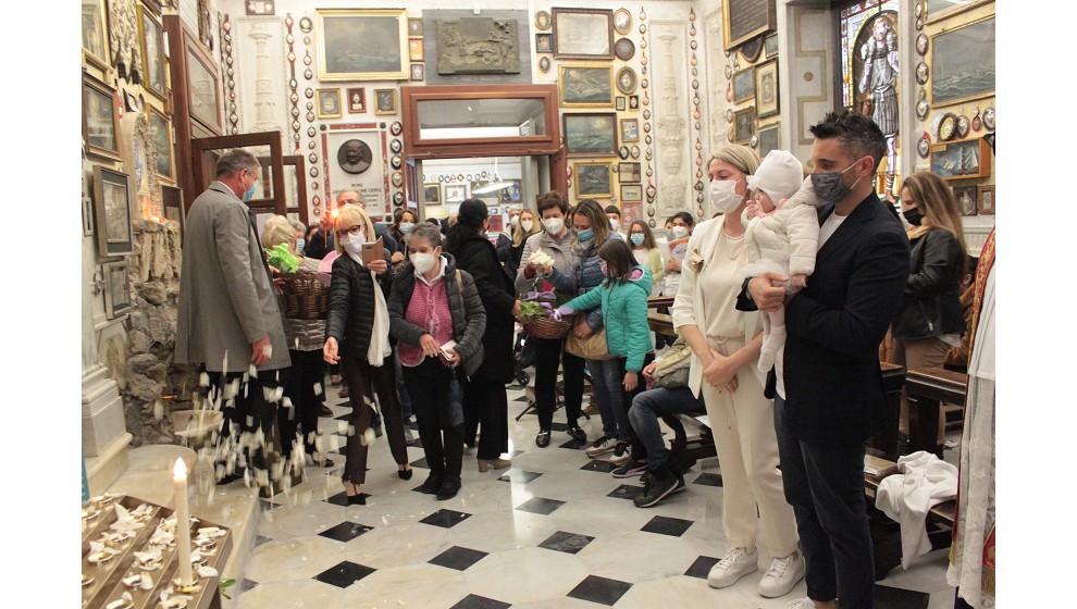 Inaugurazione “Arco della Vita” Madonna dei bambini 22 maggio 2021
