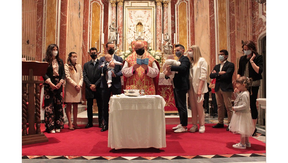 Inaugurazione “Arco della Vita” Madonna dei bambini 22 maggio 2021