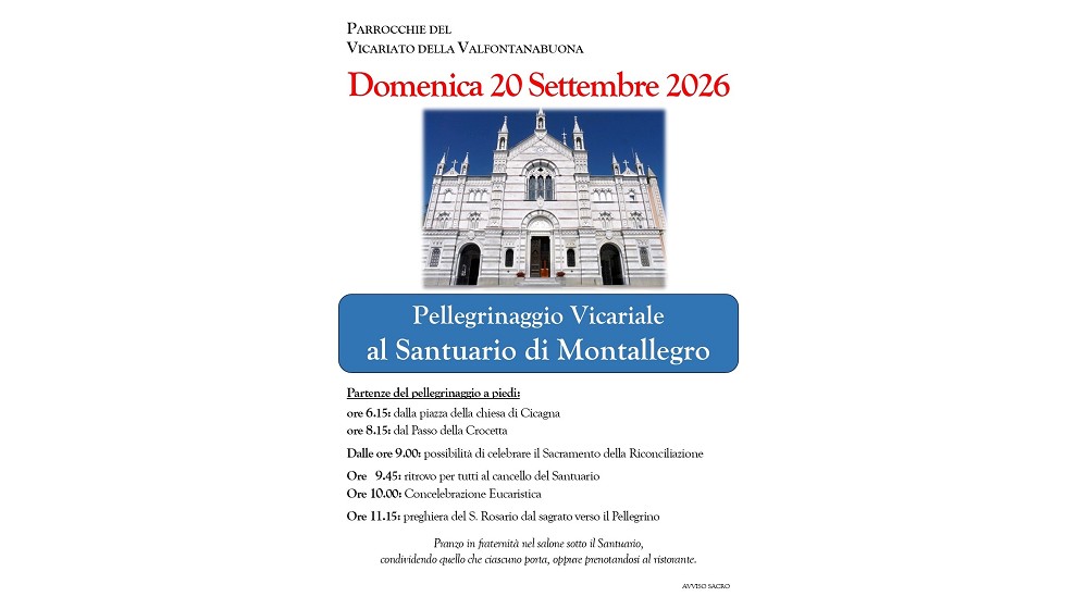 Pellegrinaggio Vicariale