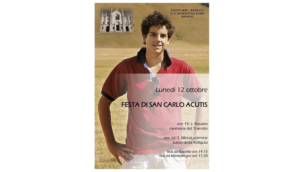 Festa di San Carlo Acutis al Santuario
